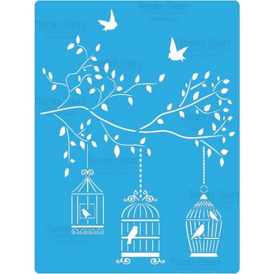 Маска - Фабрика Декору - Райське дерево 15см20 см