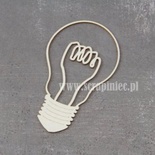 Чипборд Scrapiniec - Лампочка большая