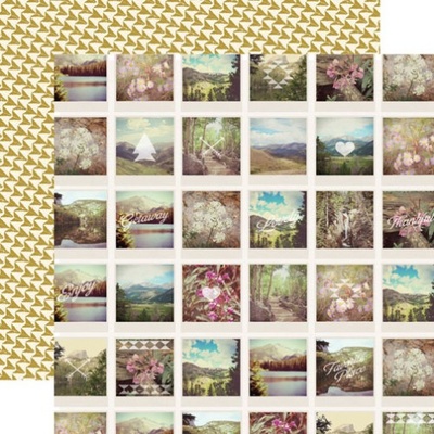 Аркуш скрап-паперу Echo Park - Snapshots, 30x30 см