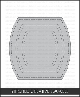 Ножі від Studio Katia - Stitched Nested Creative Squares