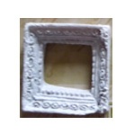 Силіконова форма (молд) - Рамочка, розмір: 20x19/13x10 мм