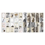 Набор полос с карточками и тегами для декорирования Shabby Memory, ТМ Фабрика Декора