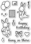 Штампи від Memory Box - Birthday Bunnies clear stamp set