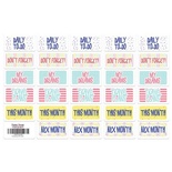 Набір наліпок (стікерів) для журналінгу 4 - 005, ТМ Фабрика Декору