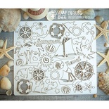 Чипборд ScrapBox — набір Корабельний