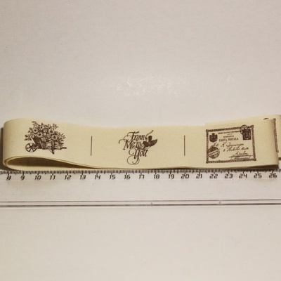 Стрічка від Thailand - Lovely Flower Print Cotton Ribbon Label String, 1 метр