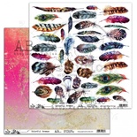 Аркуш скрап-паперу від ABstudio - Scrapbooking paper ABstudio - Colorful Breeze 30x30см