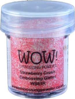 Пудра для эмбоссинга от Wow - Strawberry Crush, 15 мл