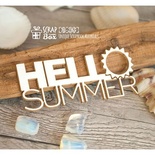 Чипборд ScrapBox — напис Hello summer Hi-285