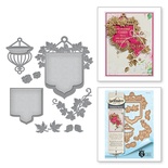 Ніж для вирубки від Spellbinders - Stacey Caron - Botanical Bliss - Beautiful Banner Basket