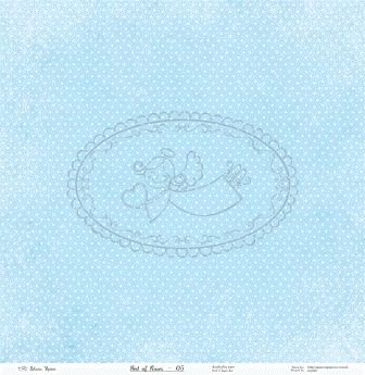 Лист бумаги Galeria Papieru - Usłane różami - Устлано розами, код 05, 30,5 x 30,5 см