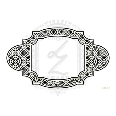Акриловий штамп Lesia Zgharda R035a Рамка