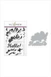 Штампи і ножі від Altenew - Cross Stitch Flower Stamp & Die Bundle