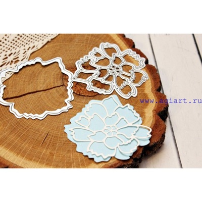 Ножі для вирубки від AgiArt - Півонія