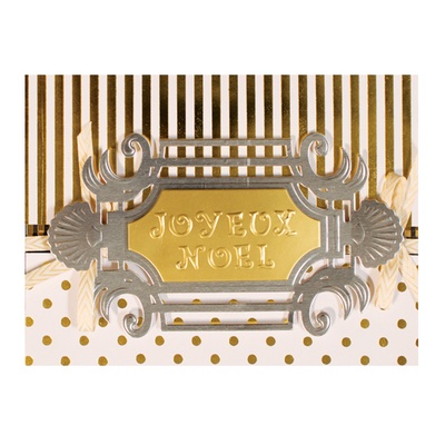 Ніж для вирубки від Spellbinders - Joyeux Noel