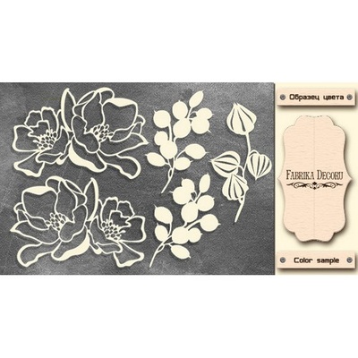 Набір чіпбордів Sentimental story 2, колір молочний, ТМ Фабрика Декору