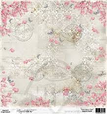 Лист бумаги для скрапбукинга от Magnolia - JAPAN GARDEN