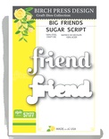 Ножі від Birch Press Design - Big friend sugar script