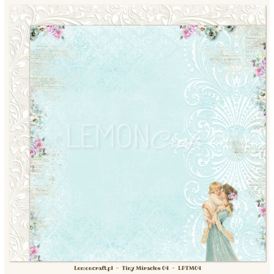 Бумага для скрапбукинга LemonCraft - Tiny Miracles - 04, двусторонняя, 30х30 см, 1 лист