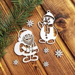 Чипборд от Вензелик - Зимний набор