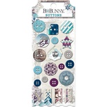 Набір ґудзиків BoBunny - Altitude - Buttons, 21 шт
