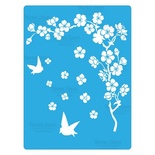 Маска - Фабрика Декора - Ветка сакуры, 15смХ20см