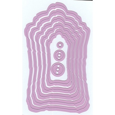 Лезвие Nellie Snellen - Multi Frame Dies - Tag