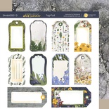 Аркуш двостороннього паперу 20x20см Tag-Pad Herbarium Wild summer від Scrapmir