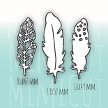 Нож для вырубки от MiMiCut - Ни пуха, ни пера, 16*47, 19*57, 16*49мм   