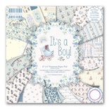 Набір паперу First Edition - It’a a Boy, 15х15см, 16 аркушів
