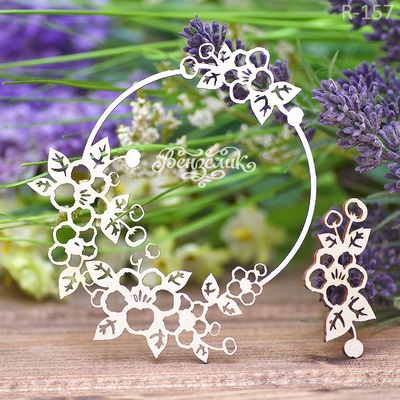 Чипборд від Вензелик - Рамка 111, розмір: 100x80 мм