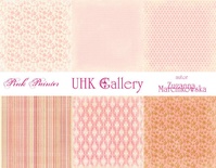 Набір паперу UHK Gallery - Sklepy Cynamonowe - Pink Painter, 30х30 см, 6 аркушів
