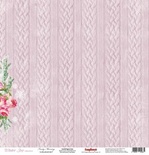 Лист бумаги от Scrapberry's - Морозный день, Зимнее утро, 30x30см