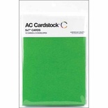 Набір заготовок для листівок і конвертів від AmCrafts - Grass, 12 листівок+12 конвертів А7, зелений колір, 12,78 см