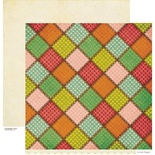 Аркуш скрап-паперу Crate Paper - FARMHOUSE HOMEMADE, 30x30 см, двосторонній