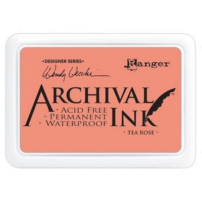 Архивные чернила Ranger - Wendy Vecchi - Archival Ink Pads - Tea Rose
