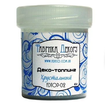 Деко-топінг кришталевий (міні) Фабрика Декору