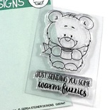 Набор штампов Gerda Steiner - Warm Fuzzies 2x3 Clear Stamp Set