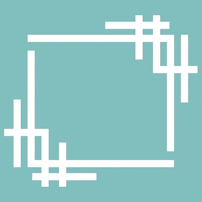 Чипборд від Вензелик - куточки 05, розмір: 55*49 мм