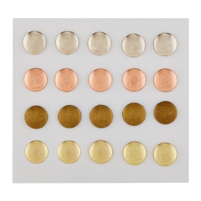 Металеві прикраси від Richard Garay - Bro Rivets, 24 шт.