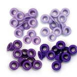 Люверси Standard Eyelets, We R Memory Keepers - Aluminum Purple, 60 штук, 4 відбиття