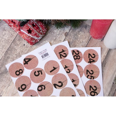 Набір для творчості Адвент-календар #9 UA, ТМ Fabrika Decoru, укр.мова