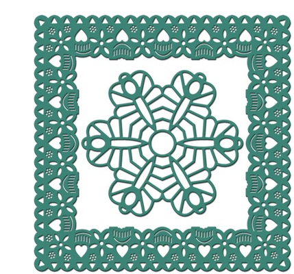 Ніж для вирубки Scandinavian Hearts від Cheery Lynn Designs