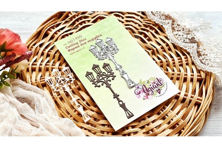 Ніж для вирубки "Вуличний ліхтар" від AgiArt, 85*35 мм