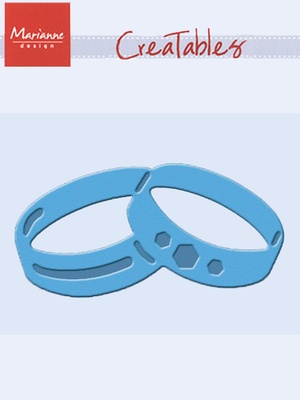 Ніж для вирубки Marianne Design Creatable Dies- Wedding Rings
