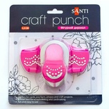 Дырокол бордюрный, 2,5 см Кружево, дизайн 3, ТМ Santi