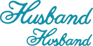 Ніж для вирубки від Cheery Lynn Designs - Husband (Set of 2)