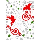 Папка для тиснення Couture Creations - Dove, Ho! Ho! Ho! Collection (А2)