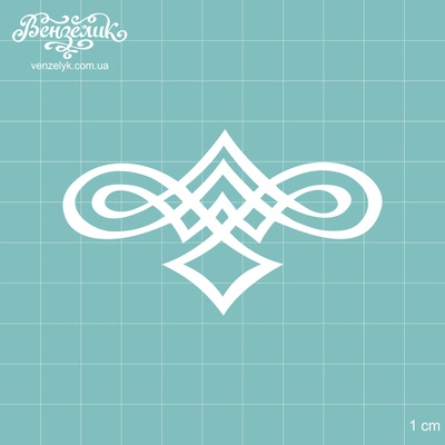 Чипборд від Вензелик - Вензель 16, розмір: 4,6x7,9 см