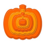 Лезвия Spellbinders - Pumpkins - Тыквы, 5 шт.